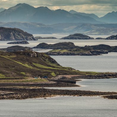 Looking over the Summer Isles at Altandhu