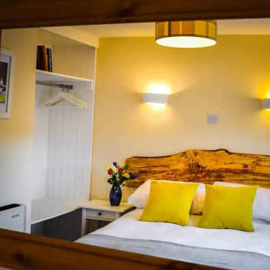 Double room in our 3 bedroom Chalets at Port Beag