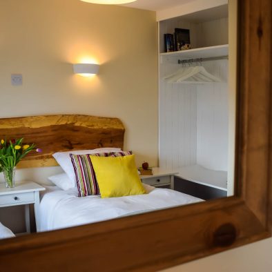 Fresh and bright accommodation with plenty of storage space