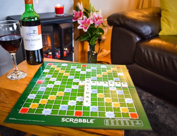 There are games, books and binoculars available in all of our accommodation for guest use